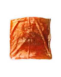 Copper Brown Silk Velvet Pillow Cover