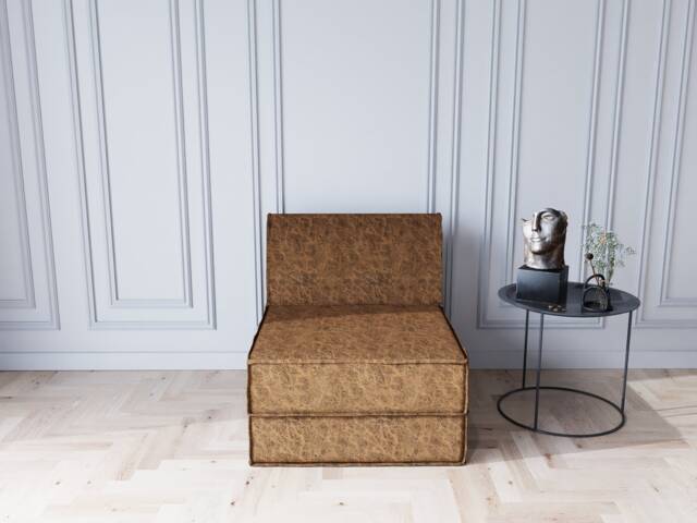 Foldable Floor Sofa Bed - Foam & Veneer, Meditation Cushion - image 1