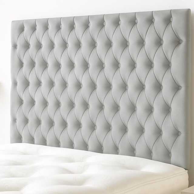 Plush Velvet Chesterfield Headboard - 48 - image 1
