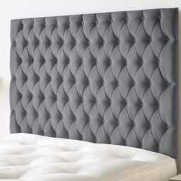 Plush Velvet Chesterfield Headboard - 48 - thumbnail 2