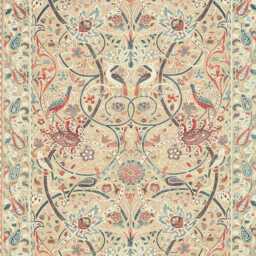 William Morris Bullerswood Cushion Cover Arts & Crafts Linen Blend Throw Pillow - thumbnail 3