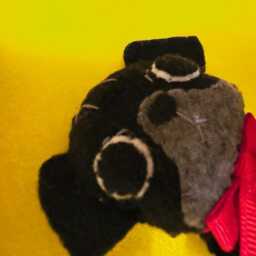 Black Pug Dog Christmas Tree Ornament - thumbnail 3