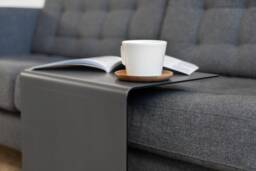 Industrial Metal C Side Table Minimalist Sofa Table - thumbnail 1