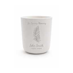 In Loving Memory Candle - Engraved Memorial Remembrance Gift - thumbnail 4