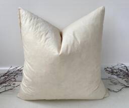 Luxury 100% Duck Feather Cushion Inserts Pads - No Decorative Cushion Covers Included - thumbnail 1