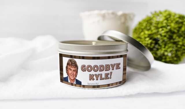 Goodbye Kyle Candle Real Housewives Of Beverly Hills Ken 8Oz 16Oz Rhobh - image 1
