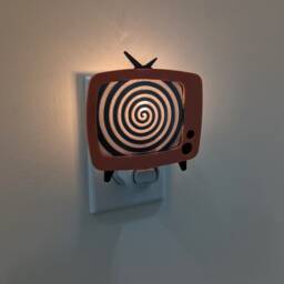 Retro Tv Acrylic Night Light - thumbnail 4