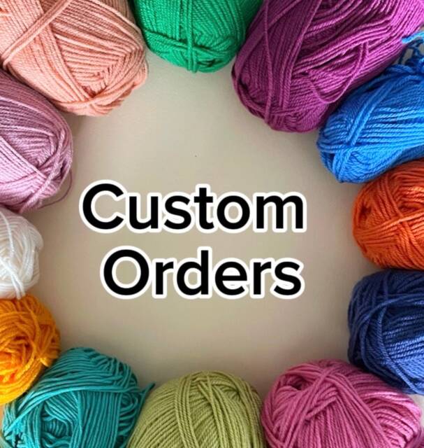 Custom Knitted Wire Sign Acrylic Yarn Wall Hanging - image 1