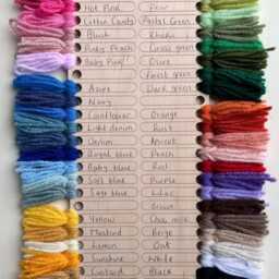 Custom Knitted Wire Sign Acrylic Yarn Wall Hanging - thumbnail 4