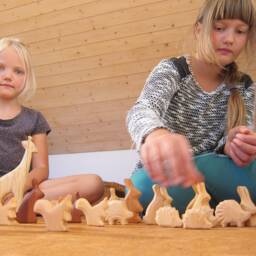 Hedgehog, Wooden Animals For Waldorf Kindergarten, Nature Table - thumbnail 4