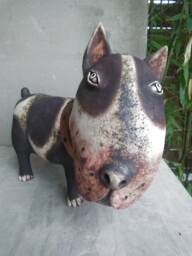 Ceramic Bull Terrier