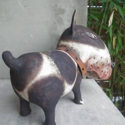 Ceramic Bull Terrier - thumbnail 3