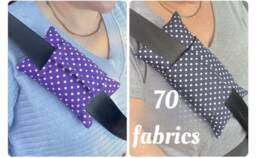 High Quality 70 Fabrics Surgical Seatbelt Pillow Padded Medical Port Chemo Cushion Cancer Seat Belt - thumbnail 1