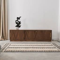 Mid-Century Sideboard, Dresser, Commode, Credenza Made Of Walnut Vaneer - Livlo O-S04 - thumbnail 4