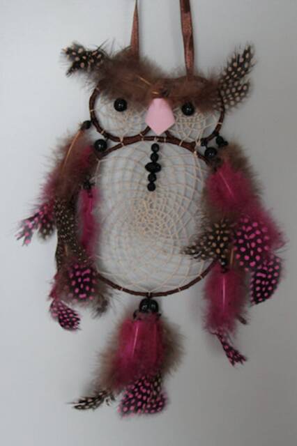 Dreamcatcher , Dream Catcher Owl, Home Decor, Children's Dreamcatcher, Boho Catcher, Wall Hanging