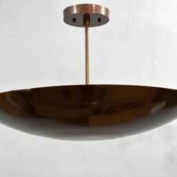 6 Light Elegant Ceiling Flushmount - Pendant Mid Century Modern Raw Brass Sputnik Chandelier Light Fixture - thumbnail 3