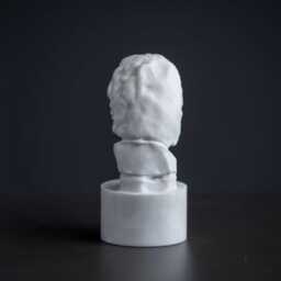 Bust Of Alexander The Great Statue Carved Greek Marble Figurine - thumbnail 3