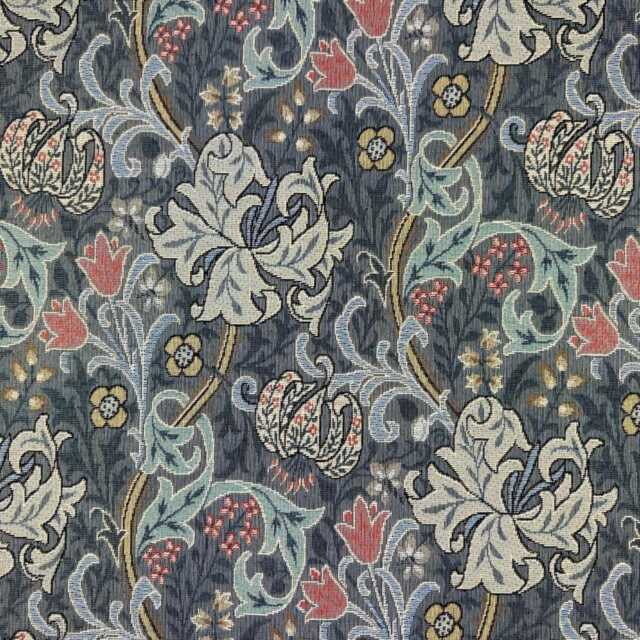 Custom Made William Morris Golden Lily Mineral Blackout/Lining Curtains 3 - image 1