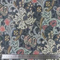 Custom Made William Morris Golden Lily Mineral Blackout/Lining Curtains 3 - thumbnail 4