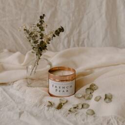 French Pear Handmade, Soy Wax, Vegan, Eco Friendly Candle - thumbnail 3