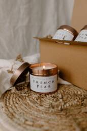 French Pear Handmade, Soy Wax, Vegan, Eco Friendly Candle - thumbnail 1