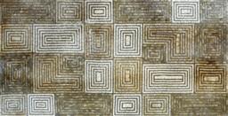 Rectangular Spiral Pattern-Geometric Mosaic - thumbnail 1