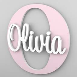 Baby Name Sign For Nursery, Personalized Gift, Shower Gift Idea, Custom Nursery Wall Decor - thumbnail 2