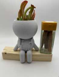 "Nurse Gift Quirky Succulent Planter ""Wee Jimmy Not All Heroes Wear Capes" - thumbnail 2