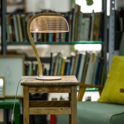 Banker's Table Lamp, Designer Desk Reading Home Office, Decor Lamps, Elegant Office Decor, Side Unique Lamp - thumbnail 2