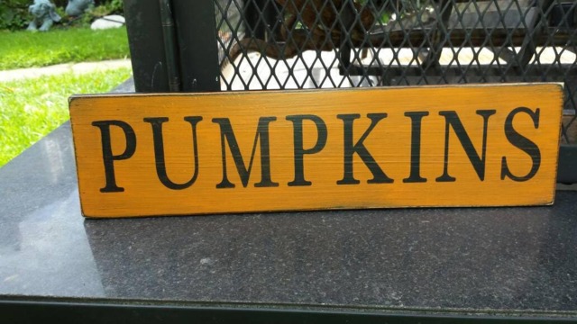 Pumpkins Wood Sign Distressed Wall Hanging Reclaimed Pallet Rustic Decor Repurposed Autumn Farmhouse Halloween - image 1