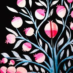 Tree Of Pomo Lamp Shade Shade- Handmade Table Lampshade - H-10, W-16 Inches - thumbnail 4