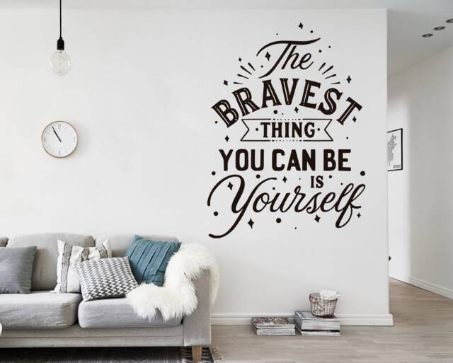 Quote Decals, Wall Stickers, Decal Quotes, Decor, Art, Sticker, Mural, Typography, Home Office, Gift - image 1