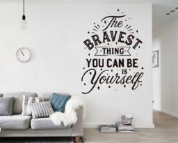 Quote Decals, Wall Stickers, Decal Quotes, Decor, Art, Sticker, Mural, Typography, Home Office, Gift - thumbnail 1
