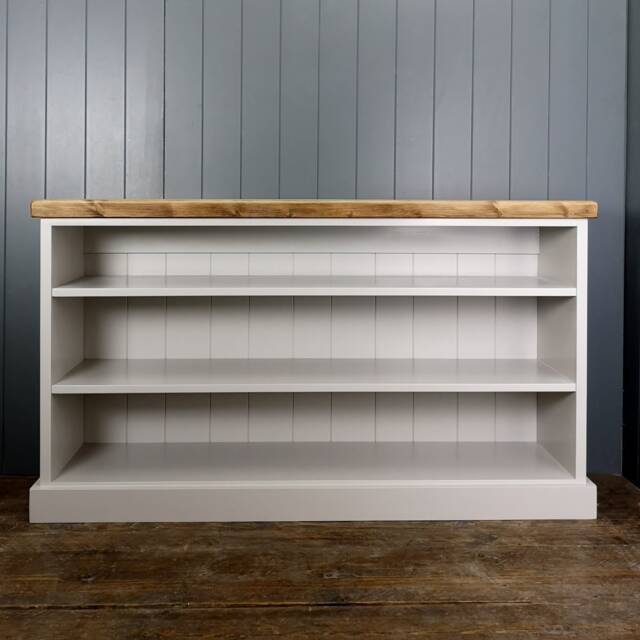 Triple Shelved Shoe Bench With Rustic Top Different Colours & Sizes Hallway Utility Room Porch - image 1