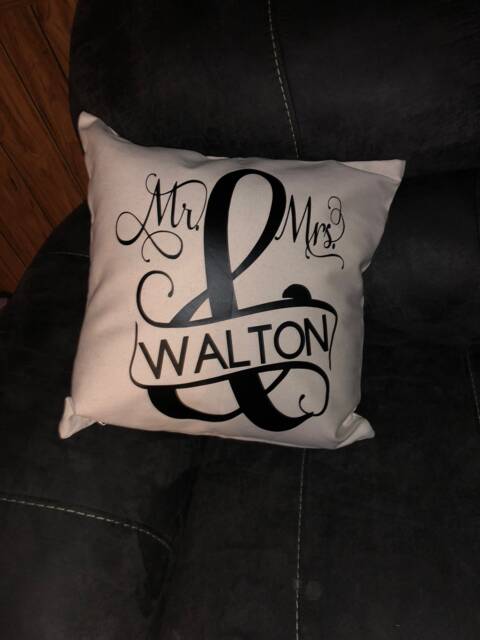 Personalize Decorative Pillow