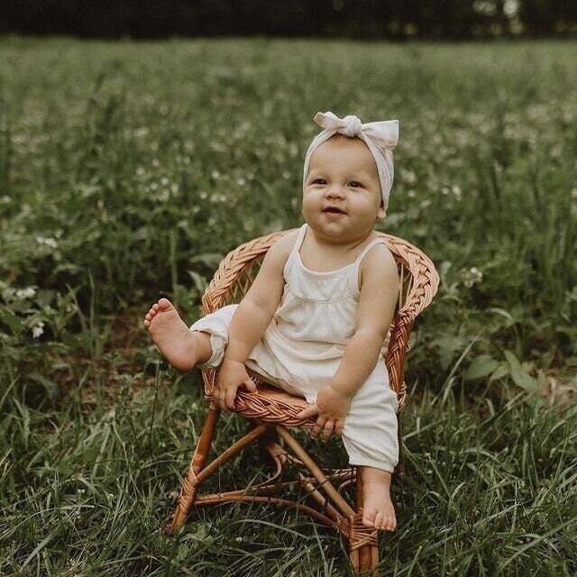Wicker Kids Chair, Rattan Toddler Wicker Armchair, Children Furniture, Baby Eco Friendly Natural - image 1