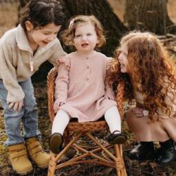 Wicker Kids Chair, Rattan Toddler Wicker Armchair, Children Furniture, Baby Eco Friendly Natural - thumbnail 2