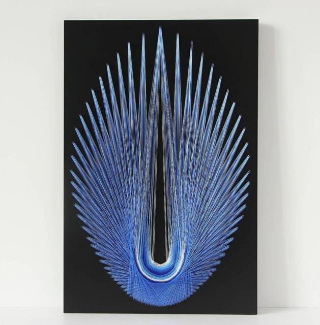 String Art Angel Wings Sacred Geometry Meditation Cosmos Harmony String Art Wall Home Decor D??cor Mandala Zen 3D - image 1