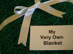 Emerald Green Hand Crocheted Baby Blanket - thumbnail 1