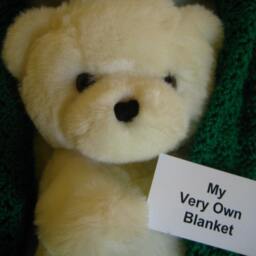 Emerald Green Hand Crocheted Baby Blanket - thumbnail 4