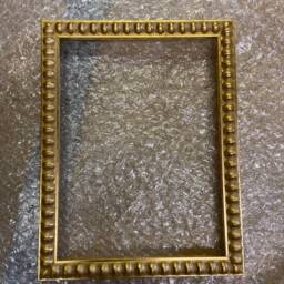 Gold Bobbin Embossed Wood Picture Frame, Bespoke Sizes - thumbnail 2