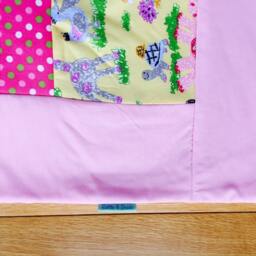 Girls Handmade Patchwork Baby Blanket - thumbnail 4