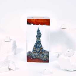 Expedition 33 Monolith Resin Lamp, Clair Obscur Inspired Statue, Dark Fantasy Decor, Hand Painted Game Art, Valentine Gift For Him - thumbnail 1