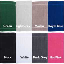 Personalised Puppy Dog Towel, Embroidered Hand Doggie Paw Custom Name, Long Fibres Print Gifts For Dogs Cats Pets - thumbnail 3