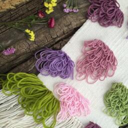 Woven Wall Hanging/Handwoven Tapestry Weaving Fiber Textile Wall Art Home Decor Evasdoodlings - thumbnail 3