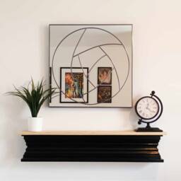 Art Deco Mirror, Charles Rennie Mackintosh Style Wall Mirror, Gift - thumbnail 2