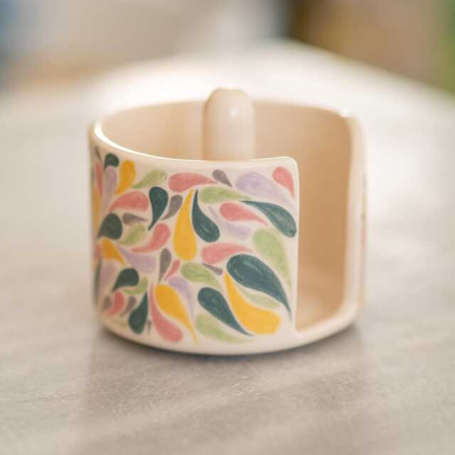 Toilet Paper Holder, Toiler Roll Floral Bathroom Decor - image 1