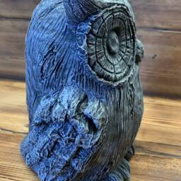 Stone Garden Large Owl Statue Gift Ornament - thumbnail 3