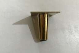 Brass Furniture Leg, 3'' Mid Century Modern Sofa Leg Set