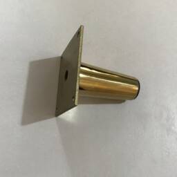 Brass Furniture Leg, 3'' Mid Century Modern Sofa Leg Set - thumbnail 3